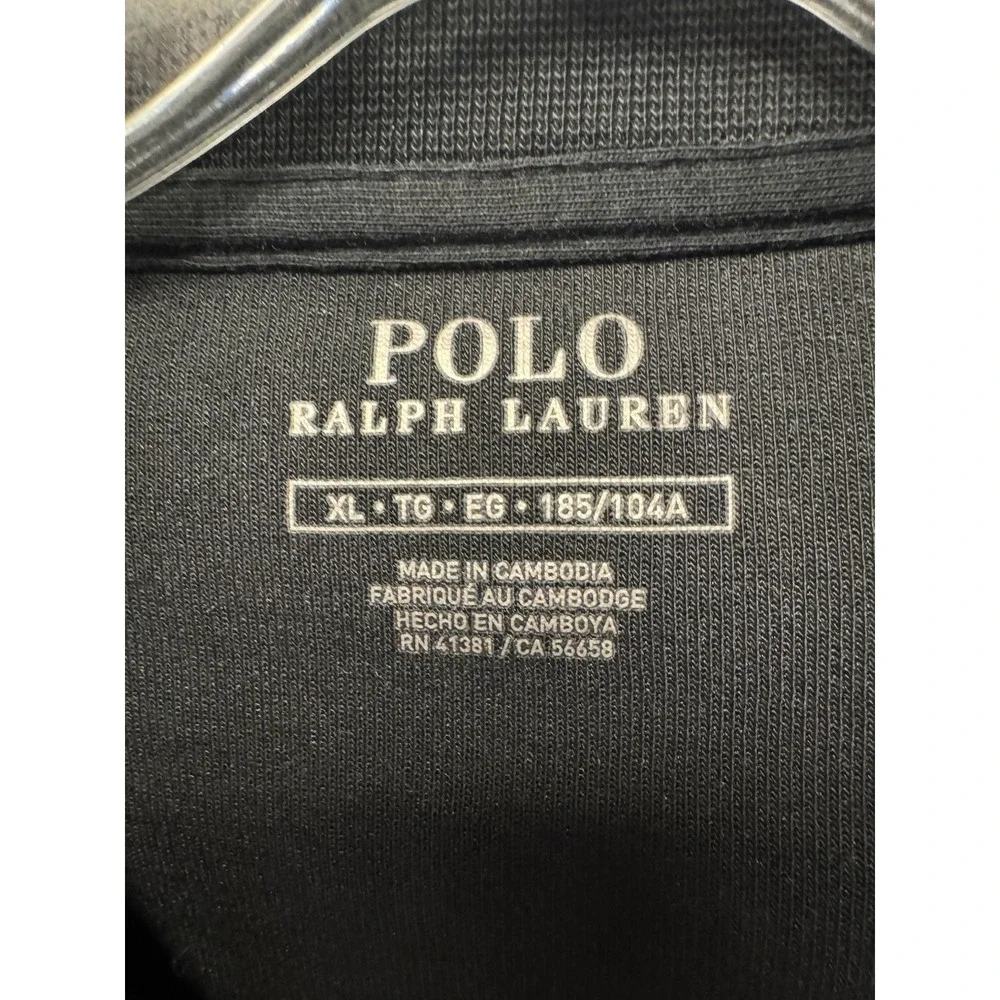Polo‎ Ralph Lauren Men's Double Knit Bomber Jacket Size XL Iconic Logo Full Zip